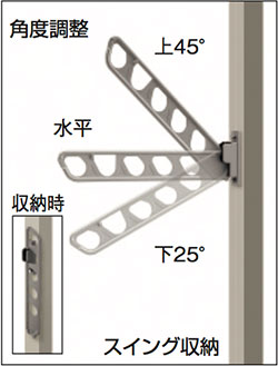 テラス柱取付け型 SAKE-02K
